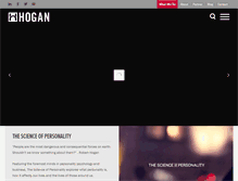 Tablet Screenshot of hoganassessments.com